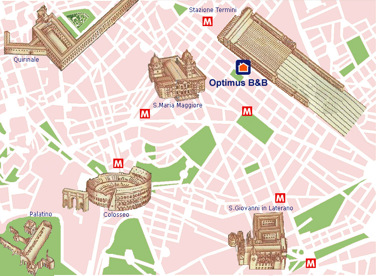 Area Termini station (center) - Optimus B&B